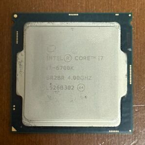 送料無料 動作確認済 Intel Core i7 6700K 4.00GHz SR2BR LGA1151 インテル プロセッサー