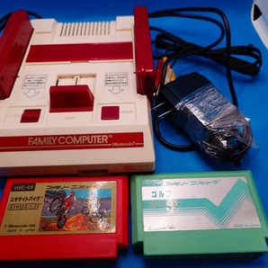 AV出力化ファミコン本体 ソフト2本付き