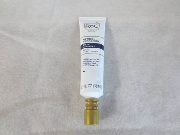 新品 増量 RoC ロック レチノール ナイトクリーム 38ml ×1本ディープリンクル