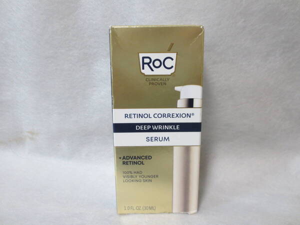 新品 RoC ロック レチノールコレクシオン ディープ リンクル セラム 美容液 レチノール 30ml