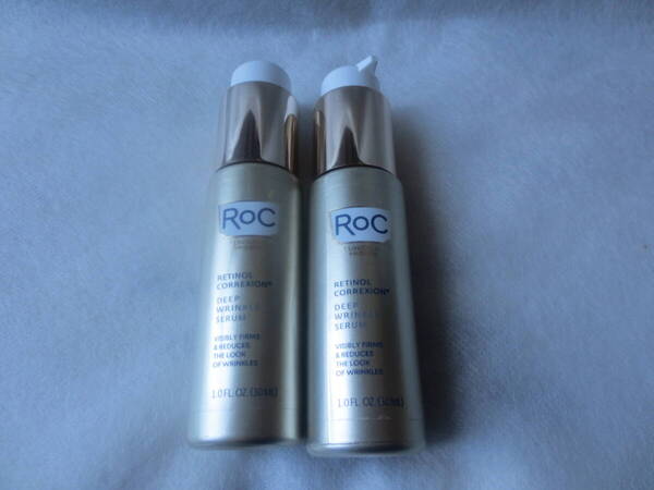 セール中!!! 新品 RoC ロック レチノールコレクシオン ディープ リンクル セラム 美容液 レチノール 30ml×2本セット