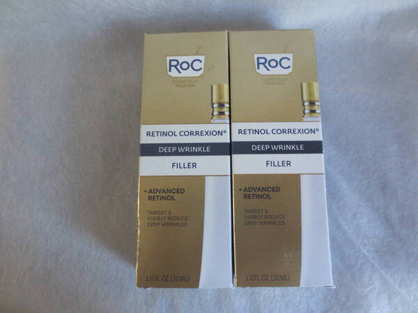 【新品】RoC ロック レチノール コレクシオン2個 ディープリンクル フィラー 30ml×2個 レチノールクリーム