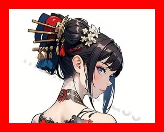 ステッカーNo.1081 車 PC 車 バイク デカール 可愛い シール 女の子 痛車 ニッポン 日本 着物 町娘 舞子 花魁