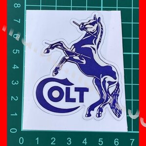 ステッカーNo.1107 PC 車 バイク デカール 防水 COLT サム・コルトはパターソン・リボルバーの製造開始 コルト パイソン