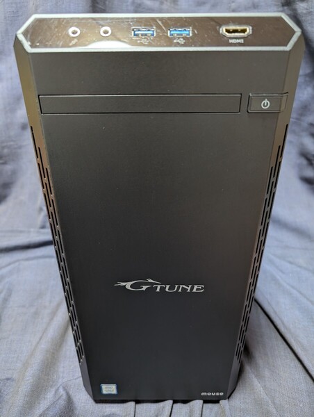 MouseComputer G-Tune デスクトップ PC i7-9700 RAM 16GB SSD 512GB GTX 1660 SUPER Win11 Pro 中古