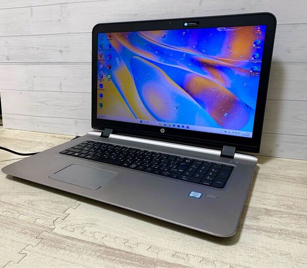 ★Radeon 17.3インチ★ Win11Pro Office2024 i5 6200U 8GB 新品SSD500GB DVD USB3.0 BT テンキー カメラ 指紋認証 高解像度 地デジ 初心者