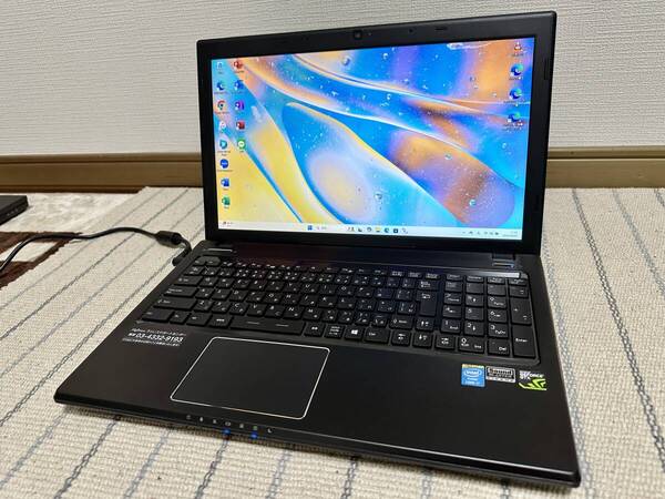 ★美品 ゲーミングPC★ Win11 Office2024 GeForce i7 4710MQ クアッドコア 8GB 新品SSD512GB M.2SSD DVD USB3.0 BT テンキー カメラ フルHD