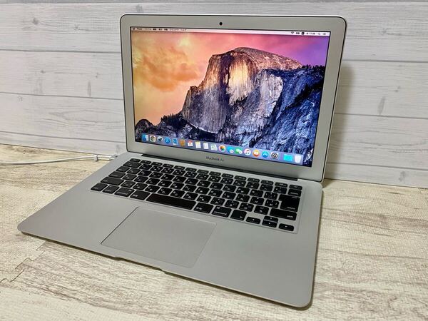 ★美品★ Apple MacBook Air 2017 A1466 i5 4GB M.2SSD128GB Yosemite 初心者歓迎