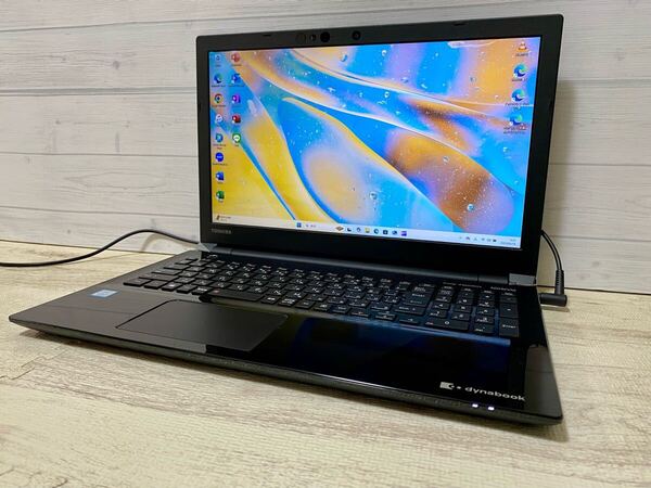 ★美品★ 2018年式 8世代 Win11 Office2024 i5 8250U クアッドコア 16GB 新品SSD512GB DVD USB3.0 BT テンキー Webカメラ フルHD 地デジ