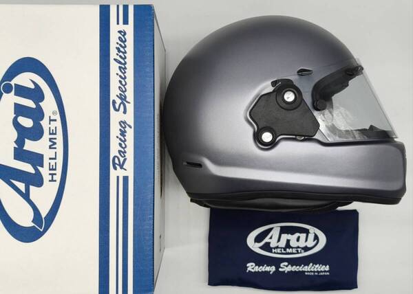 Arai アライ RAPIDE-NEO LTD ラパイドNEO プラチナグレーF フルフェイスヘルメット XLサイズ