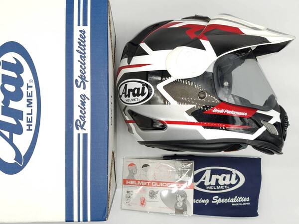 Arai アライ TOUR-CROSS3 DEPARTURE ツアークロス3 デパーチャー オフロードヘルメット Mサイズ
