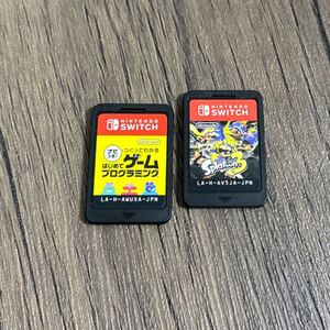 Nintendo Switch スプラトゥーン2 はじめてゲームプログラミング ソフトのみ ソフト g90
