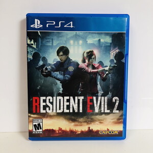 ICH【中古美品】PS4 ソフト RESIDENT EVIL 2 バイオハザード RE:2 海外版 CAPCOM〈027-250616-AA-02-ICH〉