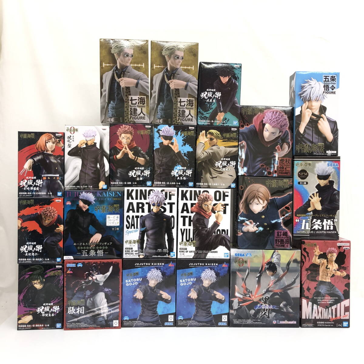 呪術廻戦 プライズ フィギュア まとめ売り