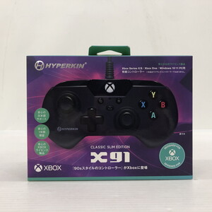TEI【現状渡し品】Xbox X91 有線コントローラー ブラック〈024-250605-YO-26-TEI〉