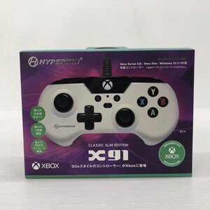 TEI【現状渡し品】Xbox X91 有線コントローラー ホワイト〈024-250605-YO-25-TEI〉