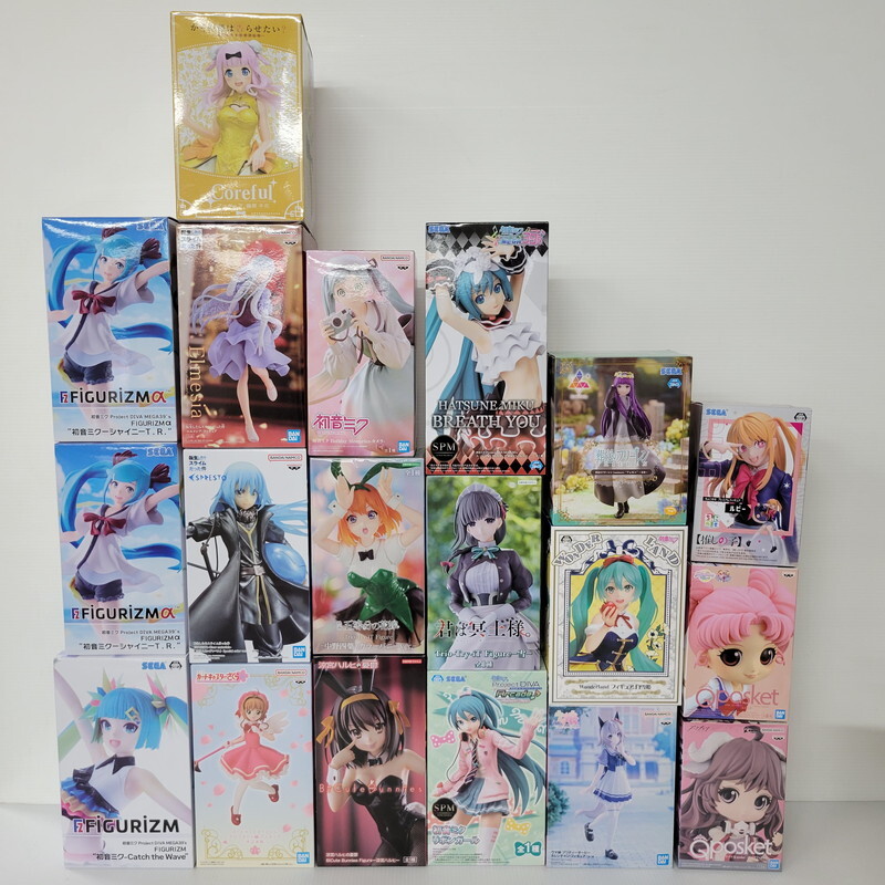 新作プライズフィギュア買取表更新しました！ 11/15 | 千葉鑑定