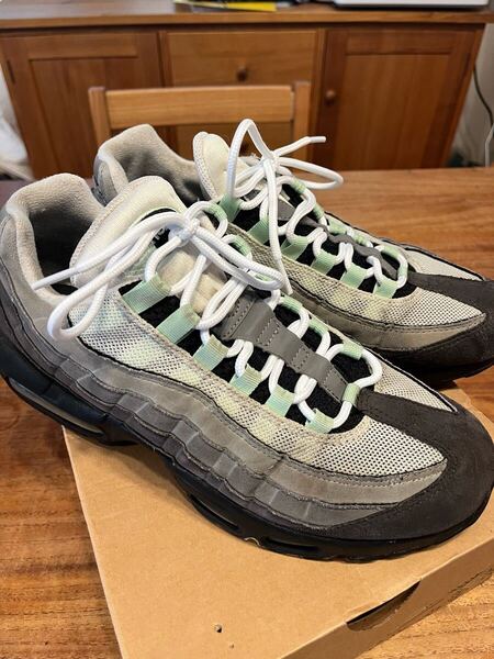 【27.0cm】NIKE AIR MAX '95 "FRESH MINT" CD7495-101(ホワイト/フレッシュミント/グラナイト/ダスト/ナイキ)