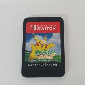 Nintendo Switch スイッチ ソフトのみ ポケットモンスター Let's Go レッツゴー ピカチュウ 中古品 任天堂 ニンテンドー