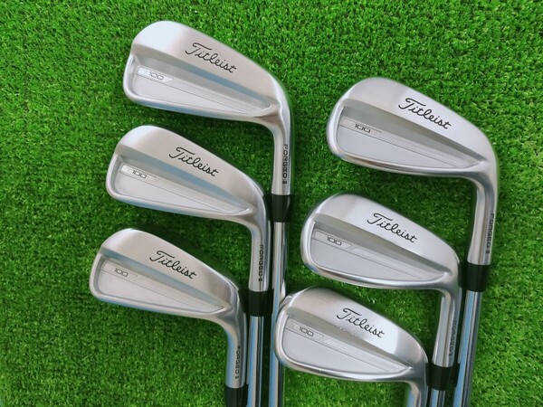 【送料無料】I320)希少スペックDG105X100装着! Titleist タイトリスト T100(2023)アイアン 5-P度 6本セット。ダイナミックゴールド105X100