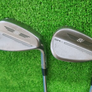 送料無料】W328,329)希少ノーメッキSM9!52,56度2本。タイトリスト ボーケイスピンミルド VOKEY DG S200 ダイナミックゴールド Fグラインド
