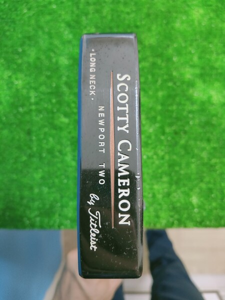 【送料無料】(P67)王冠!スコッティキャメロン ニューポート2 テル3ロングネック。SCOTTY CAMERON NEW PORT TWO Tel3 LONG NECK 35インチ。