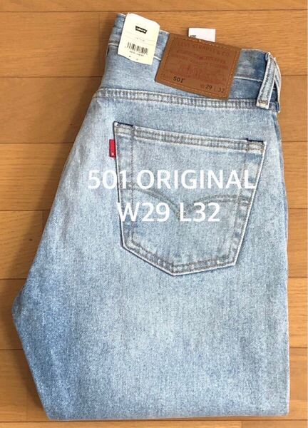 Levi's 501 ORIGINAL MIDNIGHT TAXI DX W29 L32