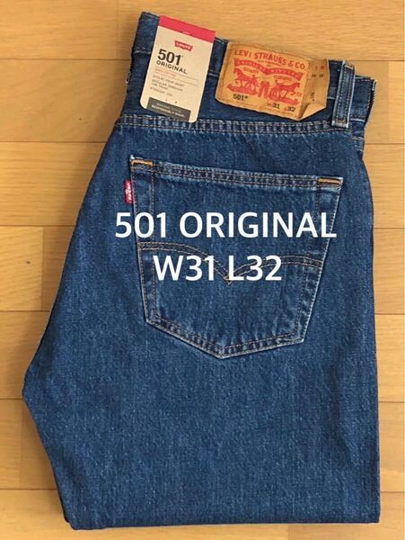 Levi's 501 ORIGINAL FIT DARK STONEWASH W31 L32