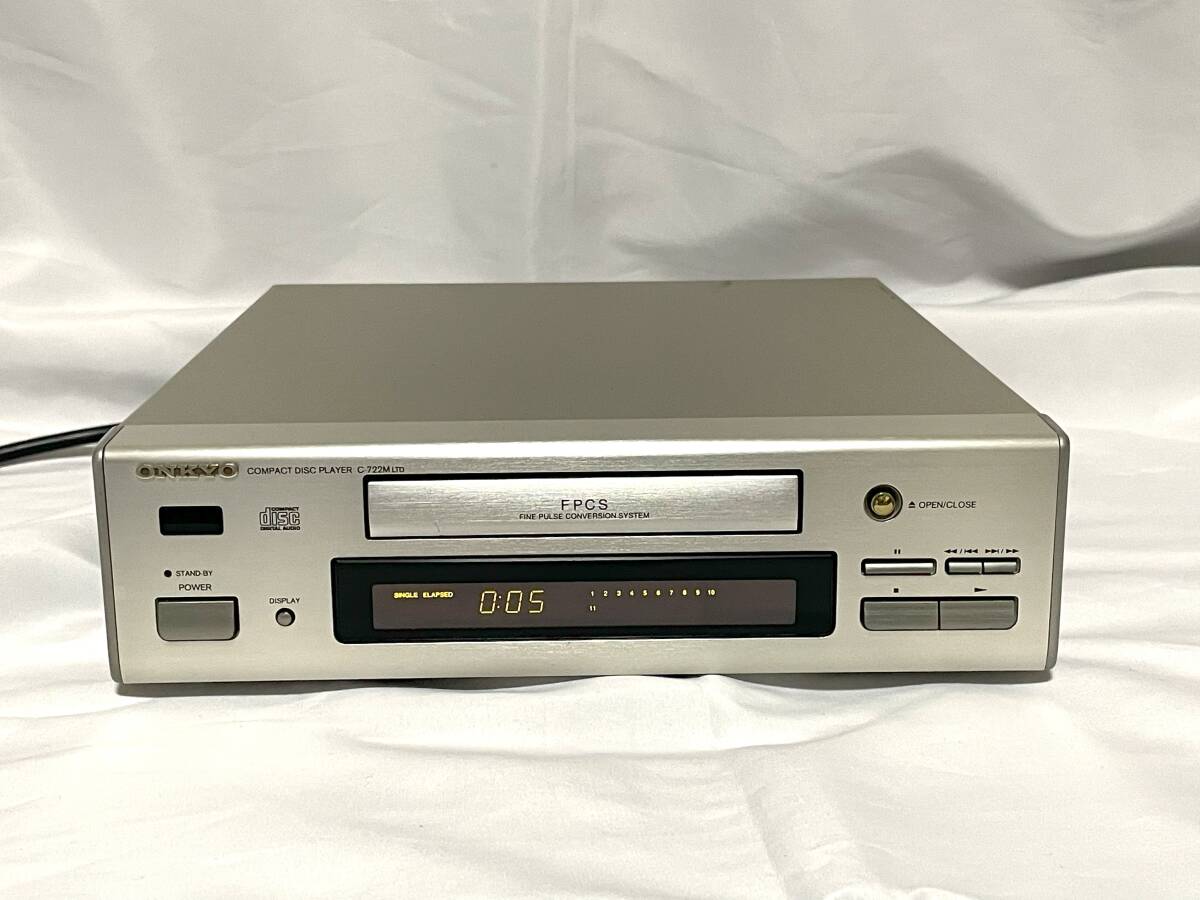 ONKYO C-722M intec 275 オンキョー　ジャンク ONKYO C-722M 〓 オンキョー INTEC275の進化したCDプレーヤー