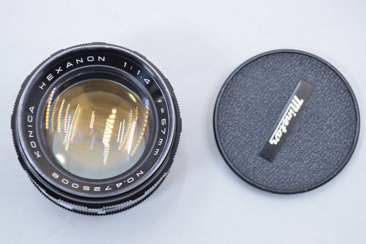 Yahoo!オークション -「konica hexanon 57mm f1.4」の落札相場