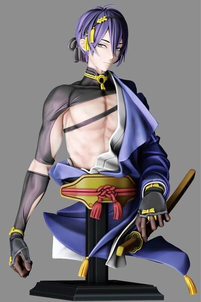D6 グリズリーパンダ 刀剣乱舞-ONLINE- 三日月宗近 真剣 未開封 真剣おじいちゃん M30083