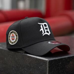 Newera ニューエラ 9Forty A-Frame Aフレーム Detroit Tigers デトロイト・タイガース キャップ 帽子 ブラック 黒 海外限定