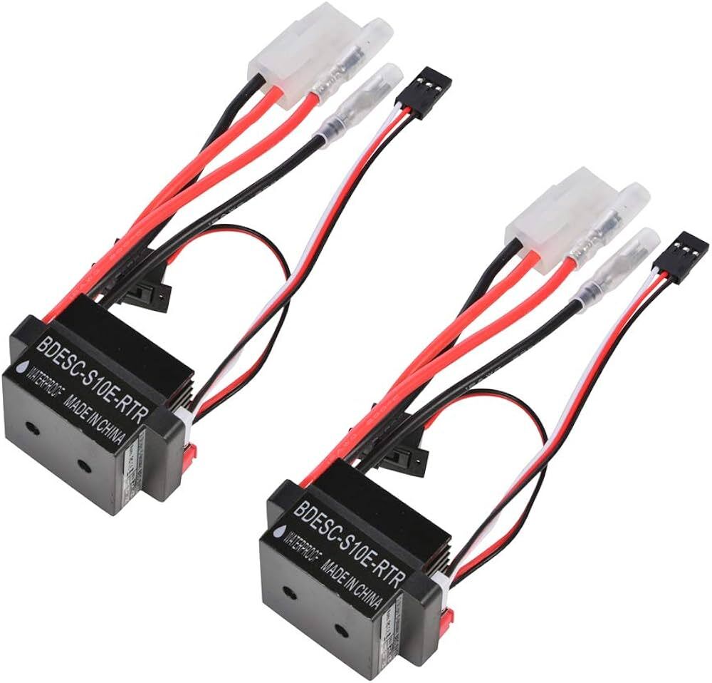 Amazon | 戦車用コントローラー ESC アンプ 2モーター用 40A×2一