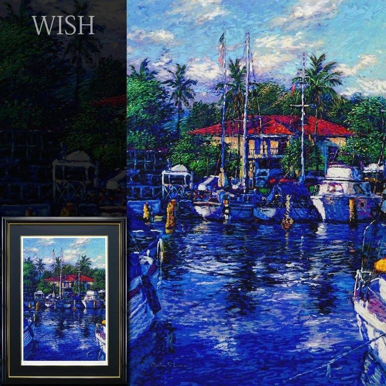 LASSEN (中古品) LAHAINA VISION 額付き Yahoo!オークション -「ラッセン ラハイナ」の落札相場・落札価格