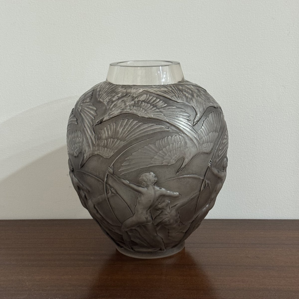 ルネ・ラリック 「花瓶とヒナギク」 文 硝子鉢 ボウル 「VASES」