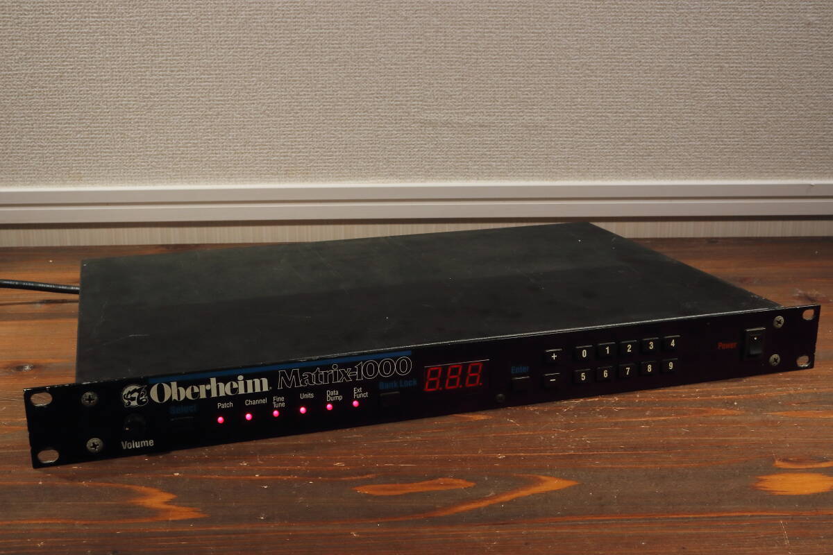 ⭐︎美品⭐︎ビンテージ⭐︎ Oberheim Matrix-1000 完動品取説有 Yahoo!オークション -「matrix 1000 oberheim」の落札相場・落札価格