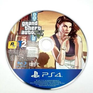 PS4 グランドセフトオートV Grand Theft Auto V プレイステーション4 ディスクのみ グラセフ5 ゲームソフト