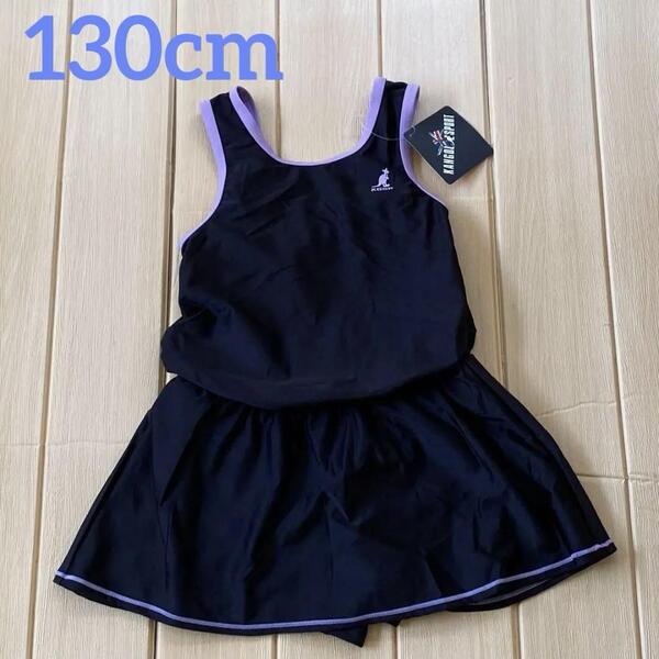 新品 女の子 ワンピース スイミング 水着 130cm