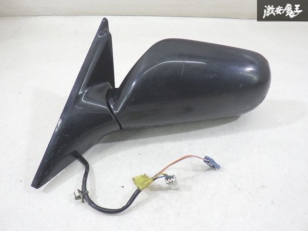 【動作未確認】S13 シルビア 右ミラー 黒 SILVIA 動作未確認】S13 シルビア 右ミラー 黒 SILVIA