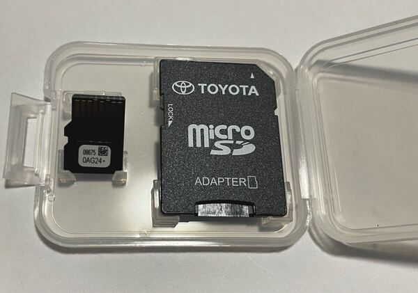 送料無料☆トヨタ純正ナビ地図データSDカード NSZN-W64T 2014年 08675-0AG24 SDカード マイクロSDカード microSDカード