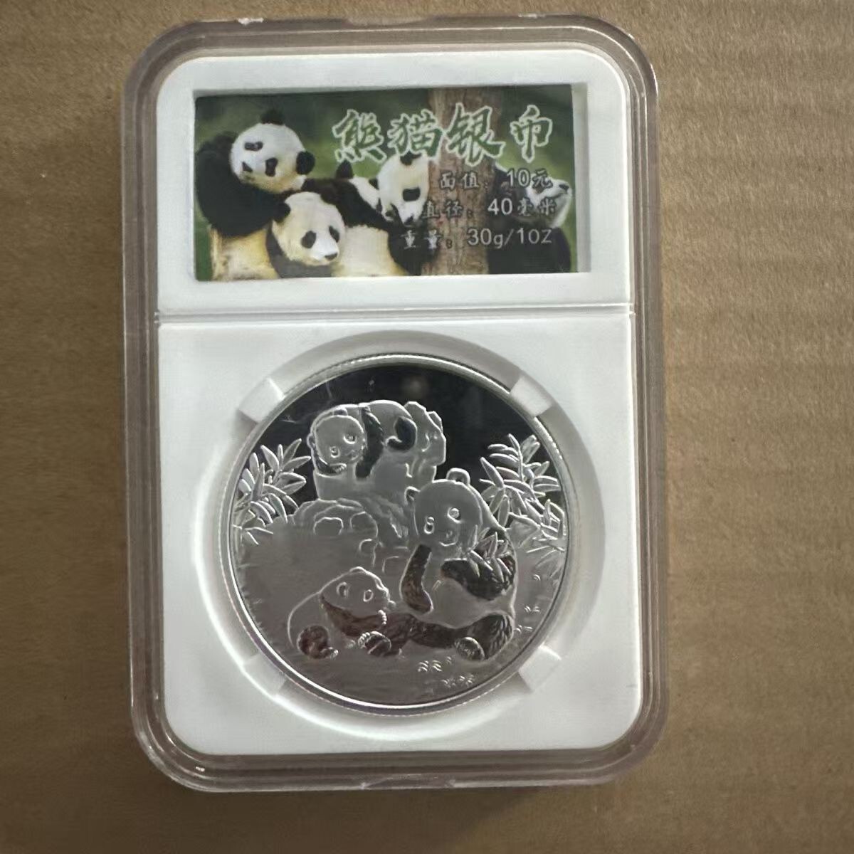 中国 10元パンダ銀貨 2010年 NGC MS69 – 野崎コイン