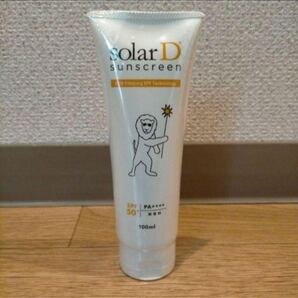 日焼け止めsolar D サンスクリーン SPF50 PA++++ 100ml