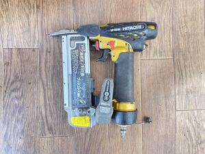 動作確認済 HITACHI 日立工機 45mm 高圧 ピン釘打機 NP45HM ピンタッカ エアタッカー 0.98〜2.26MPa 使用釘 P0615〜P0645