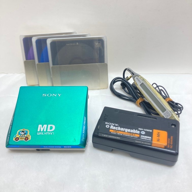 SONY MDウォークマン MZ-E75 ジャンク Yahoo!オークション -「mz-e75」の落札相場・落札価格