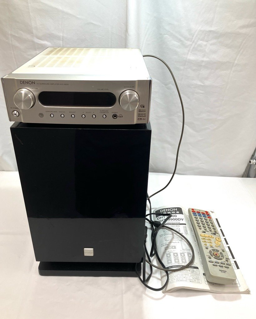 Denon スピーカーセット AVC-M330 通電确認済 現状品 Yahoo!オークション -「denon avc m330」の落札相場・落札価格