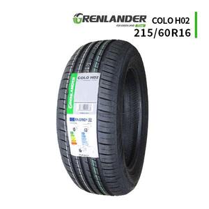 215/60R16 2025年製造 新品サマータイヤ GRENLANDER COLO H02 送料無料 215/60/16