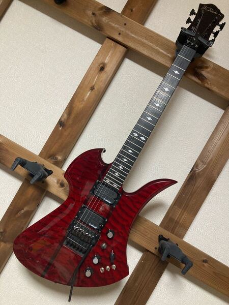 【送料無料】B.C.Rich Mockingbird ST Trans Red エレキギター モッキンバード フロイドローズ 24F