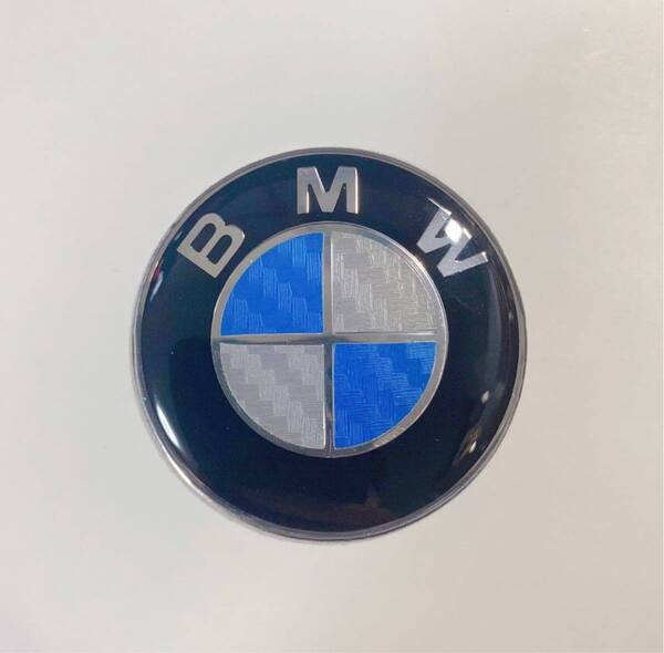 BMW ハンドルエンブレム 直径45mm BMWエンブレム 45mm 青銀