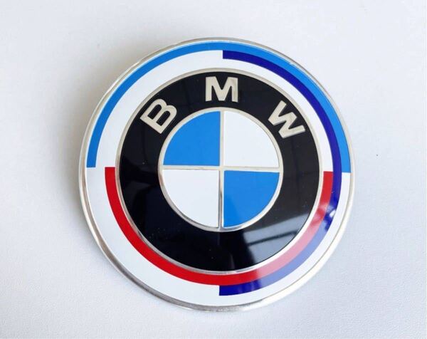 BMWエンブレム BMW ボンネットエンブレム 82mmエンブレム BMWエンブレム 即購入ok 50周年