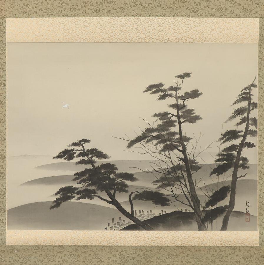 Yahoo!オークション - 『黒潮』 大判 日本画家 横山大観